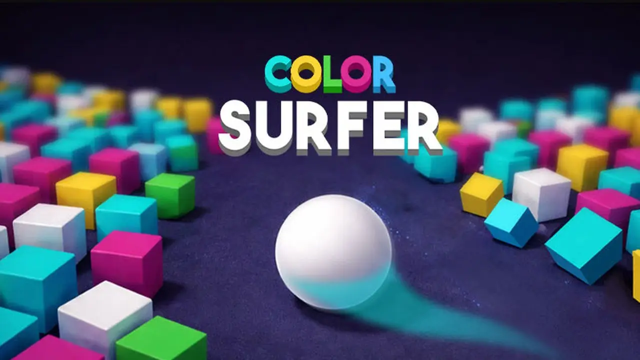 Play Color Surfer - Free Online Arcade Game