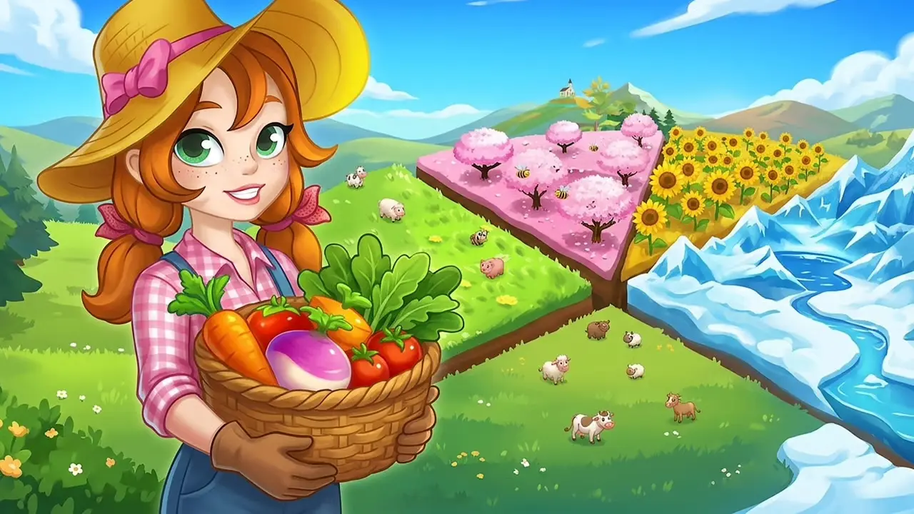 Play Happy Farm Fields Puzzle - Free Online Casual Game