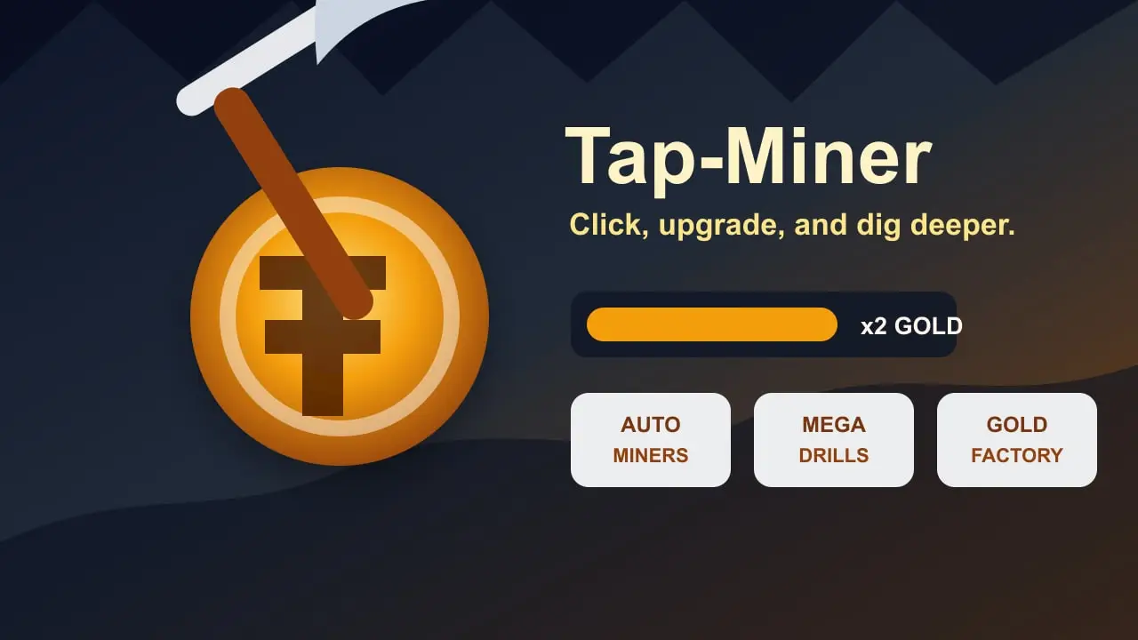 Play Tap-Miner - Free Online Casual Game