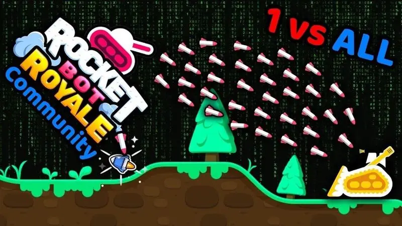 Play Rocket Bot Royale - Free Online IO Game