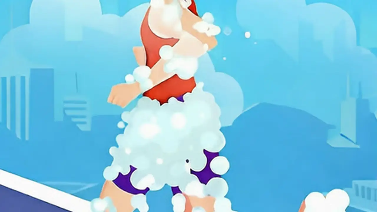 Play Running In Foam - Free Online Arcade Game