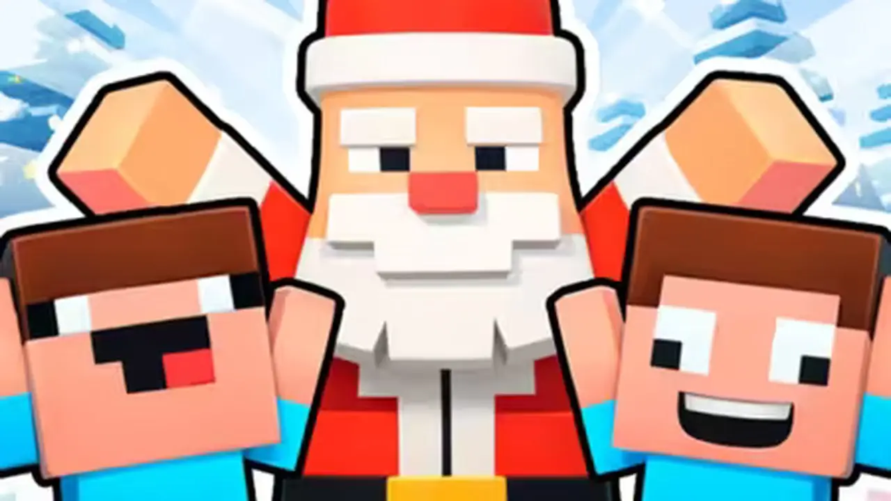 Play Snowy Adventures with Noob and Pro! - Free Online Adventure Game